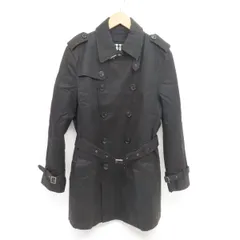 BURBERRY BLACK LABEL バーバリーブラックレーベル ライナー付き トレンチコート Mサイズ BMA44-112-09 ブラック ※中古