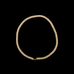 【ヴィンテージ】アイボリー コーラル調 ビーズネックレス