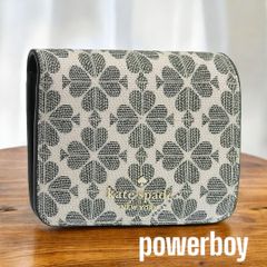 Kate Spade ケイトスペード SPADE FLOWER SMALL BIFOLD WALLET KG493 001　レディース 2つ折り財布