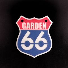 【GARDEN 66 小】ドライガーデン看板 サインプレート ネームタグ ラベル アガベ チタノタ オテロイ 塊根 多肉植物