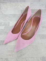 ◇ ⊇ ADAM ET ROPE' アダムエロペ ポインテッドトゥ ヒール パンプス サイズ23.5㎝ ピンク レディース P  【1409250041105】