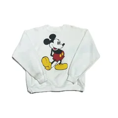 古着　90年代　ミッキーマウス　プリントスウェット