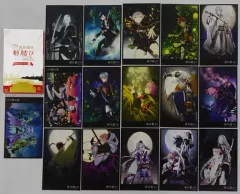 【中古】ポストカード 灯結び展 描きおろしイラスト ポストカードセット三 「刀剣乱舞-ONLINE- 現世遠征 都結び 灯結び展」