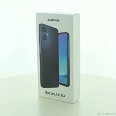 〔未使用品〕 未使用品 Galaxy A25 5G 64GB ブラック SCG33 au SIMフリー【344】