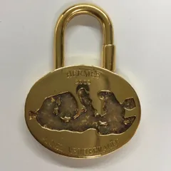 HERMES エルメス 2003年 限定 地中海 カデナ 南京錠 ゴールド エルメス 2003年限定 地中海カデナチャームゴールド