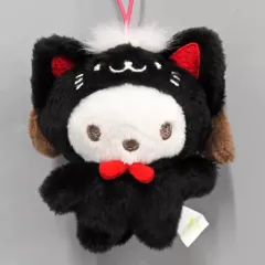 【中古】キーホルダー ポチャッコ どうぶつ着ぐるみマスコットシリーズ～黒猫編～ 「サンリオキャラクターズ」