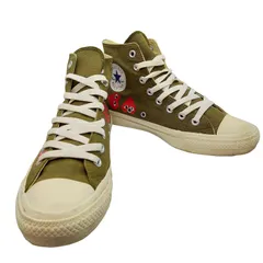 プレイコムデギャルソン PLAY COMME des GARCONS ALL STAR HI オールスター ハイ ハート プリント ハイカット スニーカー メンズ CONVERSE：6 1/2 