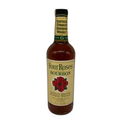 【未使用非売品】日本製フォアローゼス陶器製アイスペールトング付家飲みホームバー 未使用非売品】日本製フォアローゼス陶器製アイスペールトング付