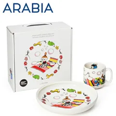 新品未開封❣️ アラビア ムーミン チルドレンセット プレート ちびのミイ