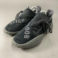 3c1 adidas × NEIGHBORHOOD アディダス ネイバーフッド  B37341 KAMANDA カマンダ ローカットスニーカー シューズ 26cm ブラック スエード メンズ 紳士靴のサムネイル