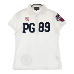 サイズ：0 PEARLY GATES パーリーゲイツ  半袖ポロシャツ ワッペン  ホワイト系 [240101462610] ゴルフウェア レディース ストスト