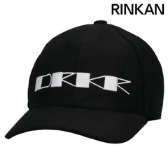 DRKSHDW 星型刺繍 ベースボールキャップBASEBALL CAP ブラック DRKSHDW 星型刺繍 ベースボールキャップBASEBALL CAP ブラック