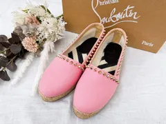美品　クリスチャンルブタン　エスバトリーユ　スリッポン　ピンク