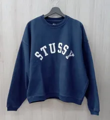 2025年最新】stussy スウェット ネイビーの人気アイテム - メルカリ