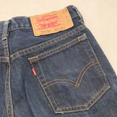 ◎I682 Levi’s リーバイス 日本製 00s デニム インディゴ 無地 517-03 29インチ(ma)