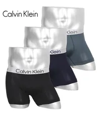 カルバンクライン ボクサーパンツ メンズ セット 3枚 前閉じ 下着 Calvin Klein ck ローライズ s m l xl ブラックピーコートセット 正規品 新品 男性 509743