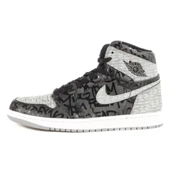 新品 NIKE ナイキ サイズ:28.5cm AIR JORDAN 1 RETRO HIGH OG REBELLIONAIRE (555088-036) エアジョーダン1 レトロ ハイ リビリオネア ブラック ホワイト US10.5 ハイカット スニーカーのサムネイル
