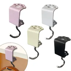 SALUDABLE バッグハンガー テーブルフック カバン掛け バック掛け フック 机 4個セット (肉球 Cセット) [肉球 Cセット]
