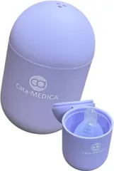 Cata-MEDICA レンチンカップ Si 月経カップ 用 電子レンジ 消毒容器 月経カップは含まれません( ライトパープル)のサムネイル