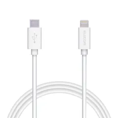 【在庫処分】【 やわらかタイプ iPhone SE3 iPhone / 充電ケーブル SE2 / ライトニング 14 / PD対応) 13 (USB / 12 Lightningケーブル 等対応 】 to Apple認証品 Type-C 1.5m ホワイトフェ
