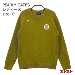 PEARLY GATES パーリーゲイツ ニットセーター カーキ系 0 [240101135363]