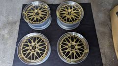 【美品】BBS　LM　18インチ pcd114.3　8j×18et35 9j×18et35 R32スカイラインGTR