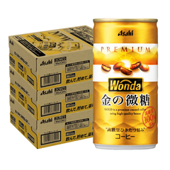 アサヒ ワンダ 金の微糖 185ml×3ケース/90本