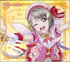 虹ヶ咲学園スクールアイドル同好会 入場者特典 箔押し サイン 中須かすみ 色紙 映画「ニジガク」第2章、入場者プレゼントはミニ色紙 Dolby