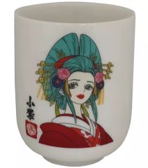 [중고] 찻잔·탕만 코보라 온수 삼목 [이치반 복권 원피스 ONE PIECE GIRL'S COLLECTION -화노막-] C상