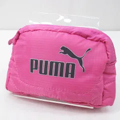 プーマ PUMA ポーチ ロゴ ピンクのサムネイル