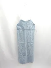 ◇ ⊂ natural couture ナチュラルクチュール キャミソール ロング ワンピース サイズF ライトブルー レディース E  【1503060027370】のサムネイル