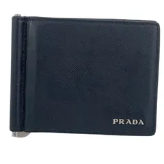 未使用保管　PRADA　プラダ　ロゴ　サフィアーノ　マネークリップ　2MN077 未使用保管 PRADA プラダ ロゴ サフィアーノ マネークリップ