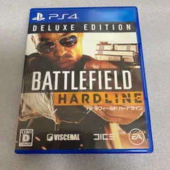 ★中古品　PS4ソフト　 バトルフィールド　ハードライン　デラックスエディション★まとめ買いでお得！