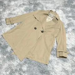□【Diagram】ダイアグラム  トレンチコート【36】大人カワイイ  上品  レディース  ベージュ系  明るい薄茶色【送料無料】のサムネイル