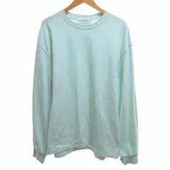 アンユーズド UNUSED refinement garments ready made 美品 Tシャツ ダメージ加工 長袖 水色 ライトブルー 3 約L 1014のサムネイル