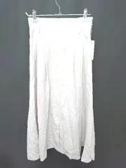 ◇ ⊇ ◎ ●未使用● PROPORTION BODY DRESSING タグ付き ロング フレア スカート サイズS ベージュ レディース E  【1505290033015】