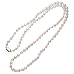 バロックアコヤパール6.5-7mmロングネックレス 80cm