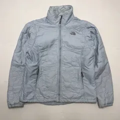 THE NORTH FACE ザ ノースフェイス 中綿ナイロンジャケット  レディース  ロゴワンポイント刺繍 ドローコード タイ製 レディース L \Gライトブルー