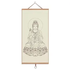 【真作】柳原妙秀/観音画賛/観音像図/掛軸/名家伝来/AC-212 真作】柳原妙秀/観音画賛/観音像図/掛軸/名家伝来/AC-212