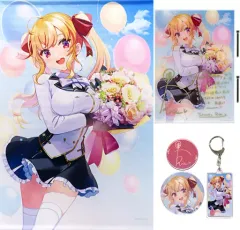 にじさんじ　鷹宮リオン2022誕生日セット　箔押しアクリルパネル・タペストリー 鷹宮リオン 誕生日グッズ＆ボイス - にじさんじ公式 - BOOTH