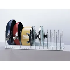 【なっちゃん様専用】【中古・未使用】ソロエルスマート フライパン・鍋・ふた スタンド ワイドタイプ・