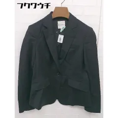 ◇ KUMIKYOKU 組曲 テーラード ジャケット サイズ2 ブラック レディース  【1109010010340】