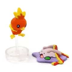 【中古】トレーディングフィギュア 1.ヌメラ(溶け)＆アチャモ 「ポケットモンスター ヌメラのコレクションフィギュアだもの」 ポケモンセンター限定
