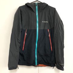 Columbia コロンビア ナイロンジャケット Lサイズ オムニヒート アウター フード付き 黒 ブラック 25e菊E