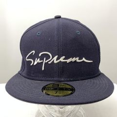 Supreme NEWERA 59FIFTY キャップ ネイビー 7 1/2 - メルカリ