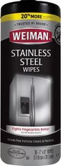 Weiman Stainless Steel Wipes アメリカ生まれ ステンレス・クリーナー 30枚入り 掃除用具 キッチン 洗剤 油汚れ
