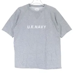 uniform experiment ユニフォームエクスペリメント 09SS U.E.NAVY CUT OFF SLEEVE TEE UE-90049 カットオフ スリーブ Tシャツ グレー ショートスリーブ カットソー 半袖 サイズ2 jun