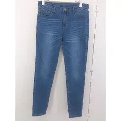 ◇ antiqua アンティカ ストレッチ スキニー ジーンズ デニム パンツ サイズS インディゴ レディース  【中古】 【1206210004077】