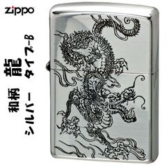 新品✨和柄✨封印シール付✨虎彫刻 ZIPPO ポリッシュ仕上げ USA製 05 