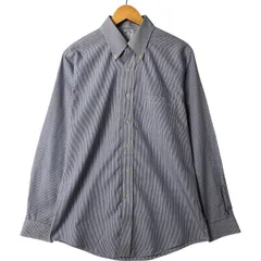 古着 ブルックスブラザーズ Brooks Brothers Est.1818 Classic 長袖 ボタンダウンストライプシャツ メンズM相当/eaa544980